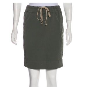 RICK OWENS DRKSHDW MINI DRAWSTRING SKIRT